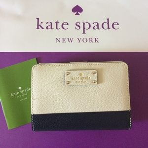 Kate Spade ♠️ Wallet two tone New
